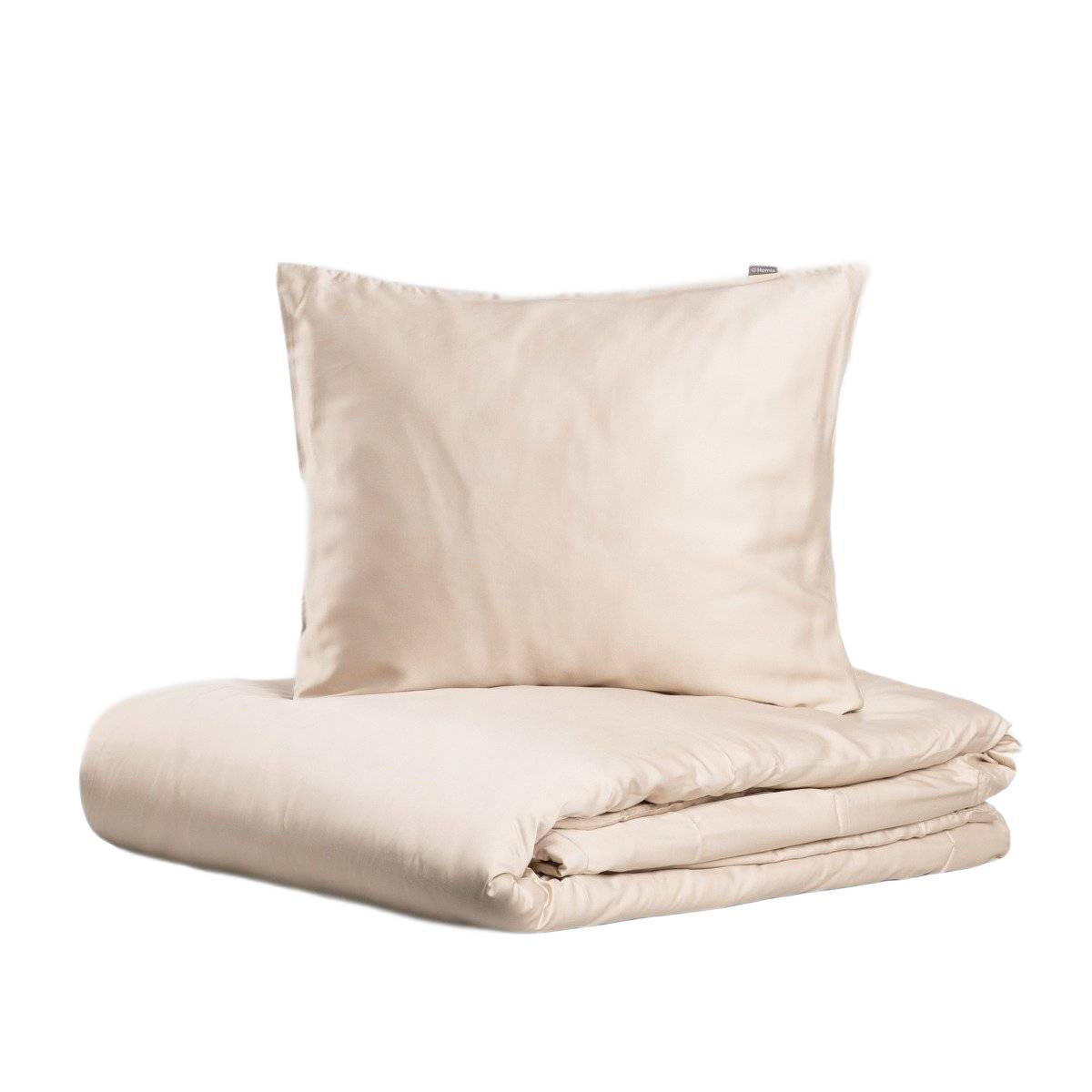 BETTWÄSCHE Bamsa beige 160/200 cm - Beige, Textil (160/200cm) - Homla