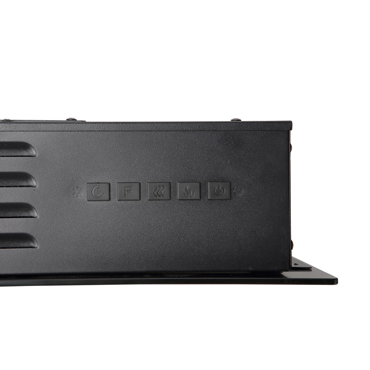 ELEKTROKAMIN Cortina B110 cm - Schwarz, Metall (12/110cm) - Sedex