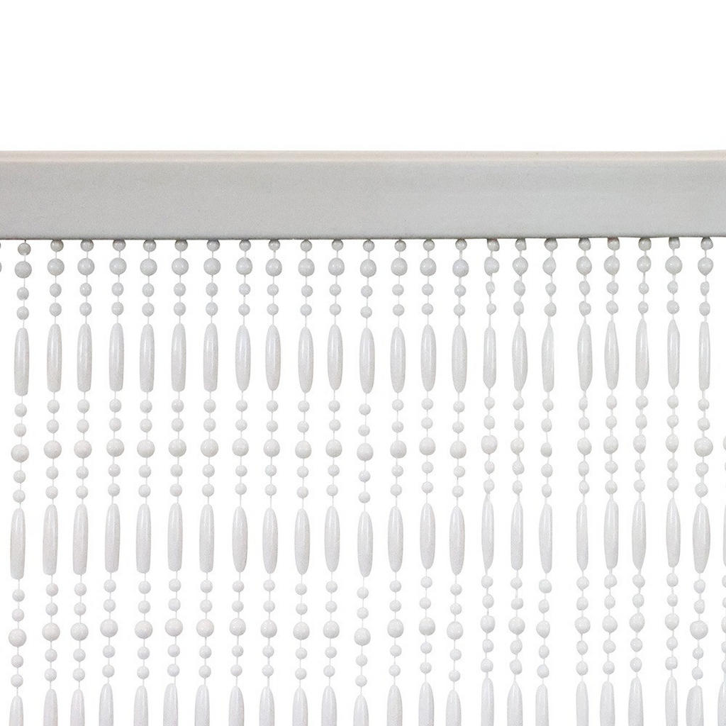 Thumbnail - Ivol Perlenvorhang, Weiß, Kunststoff, 90x220 cm, Wohntextilien, Gardinen & Vorhänge, Fertiggardinen, Fadenvorhänge