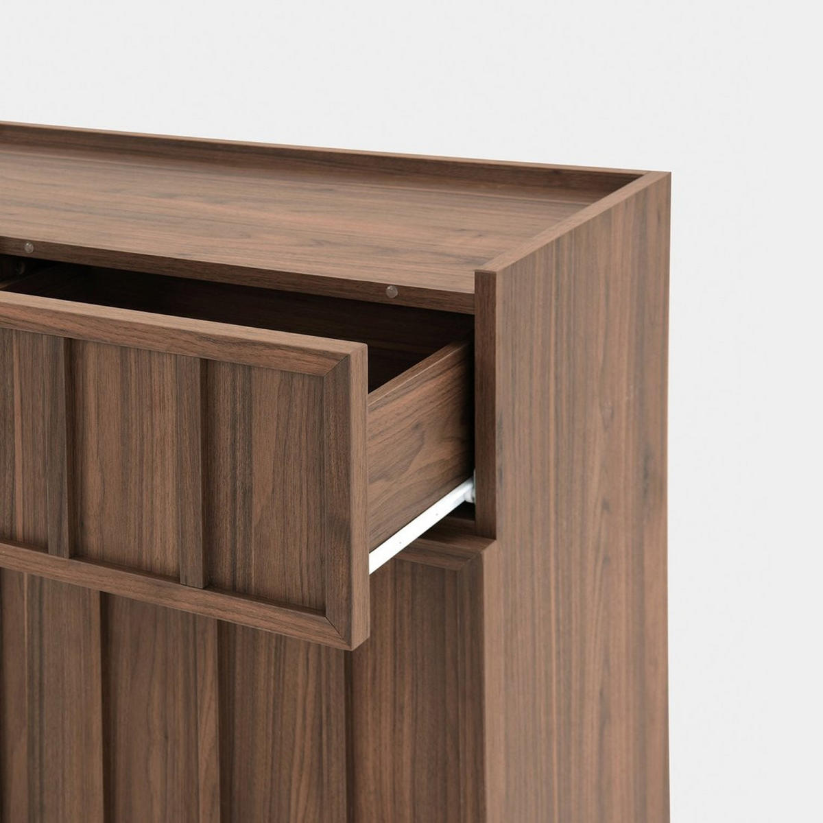 SIDEBOARD GROSSES Kairo Walnuss 150 cm x 80 cm - Walnussfarben, Holzwerkstoff (150/80/40cm) - Klast Home