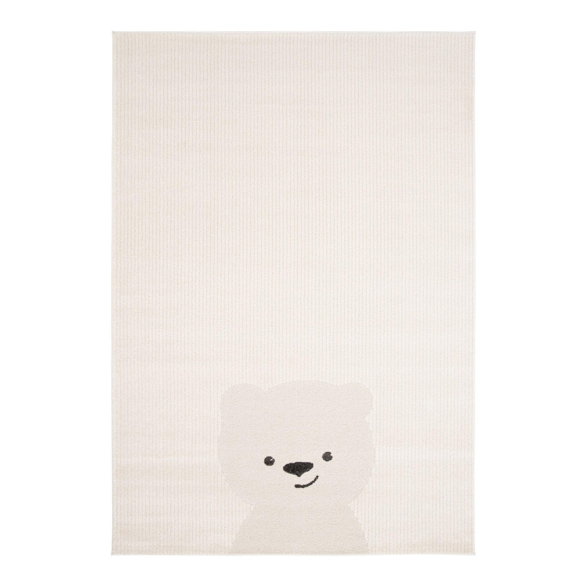AFK Living Kinderteppich Weiß 120x170 cm