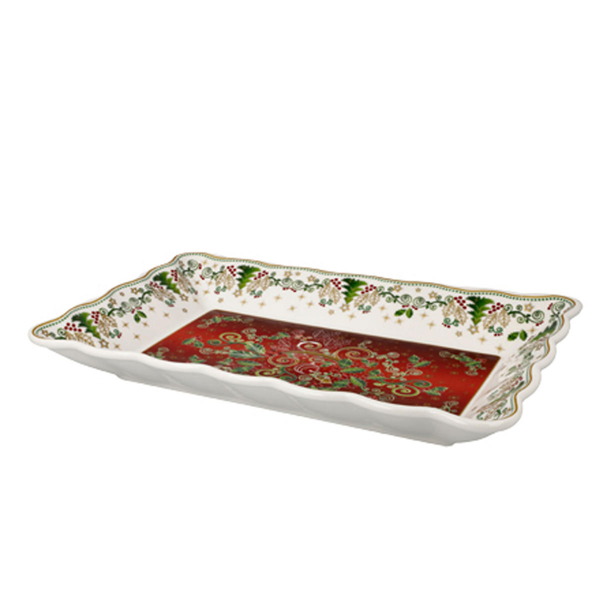 KÜNSTLERSCHALE Palais Royal - Karree, Porzellan, Bunt, 32 x 21 cm - Multicolor, Keramik (4cm) - Goebel