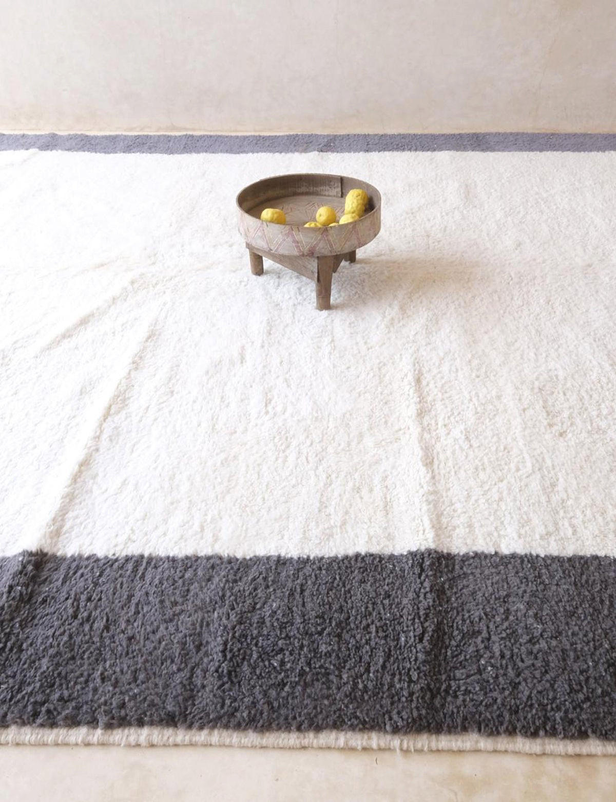 BERBERTEPPICH mit Rand in Farbe 303x 412 cm - Multicolor, Naturmaterialien (303/412cm) - AFK Living