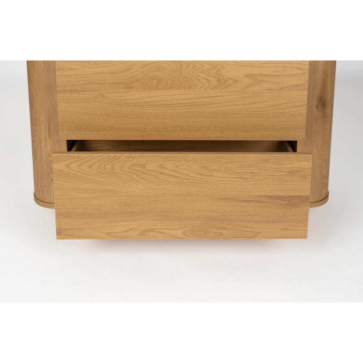 KOMMODE Almira Marmoroptik Natural - Naturfarben, Holzwerkstoff (90/80/40cm) - Housecraft Living