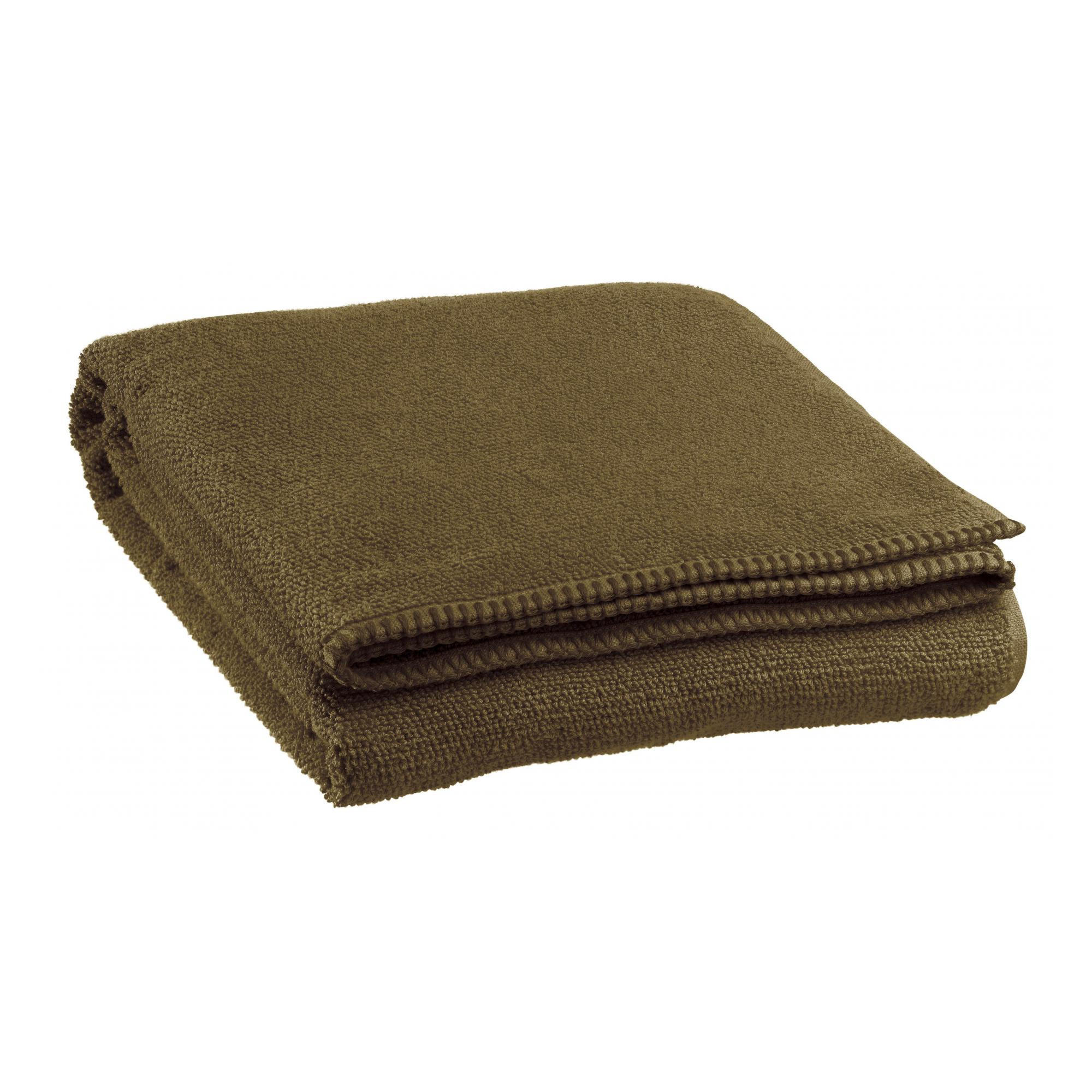 BADETUCH Bora zeder 90 x 150 cm - Grün, Textil (90/150cm) - Vivaraise