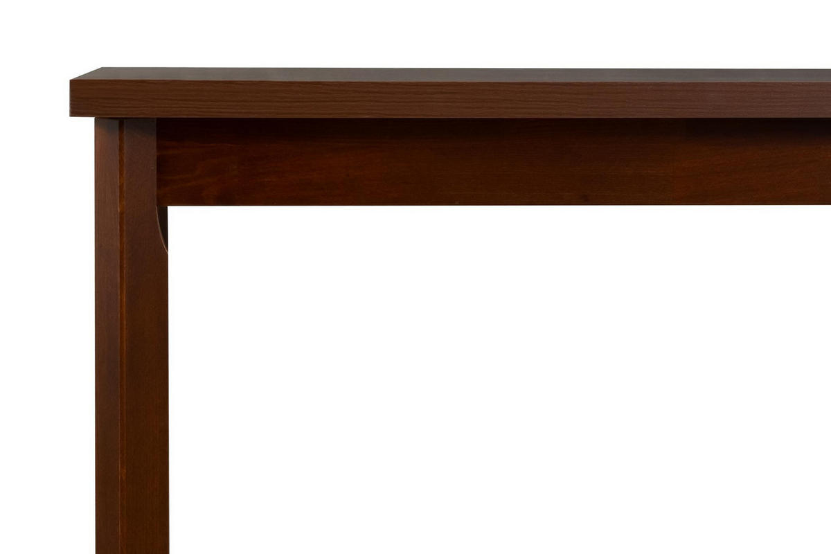 TISCH Max V-P Nussbaum, Klapptisch mit Holz Beine - Nussbaumfarben, Holz/Holzwerkstoff (120/80/78cm) - Bettso