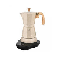 ESPRESSOKOCHER Beige 16.2/19.8/27 cm KB7999 - Beige, Metall (19.8/27/16.2cm) - Klausberg 
