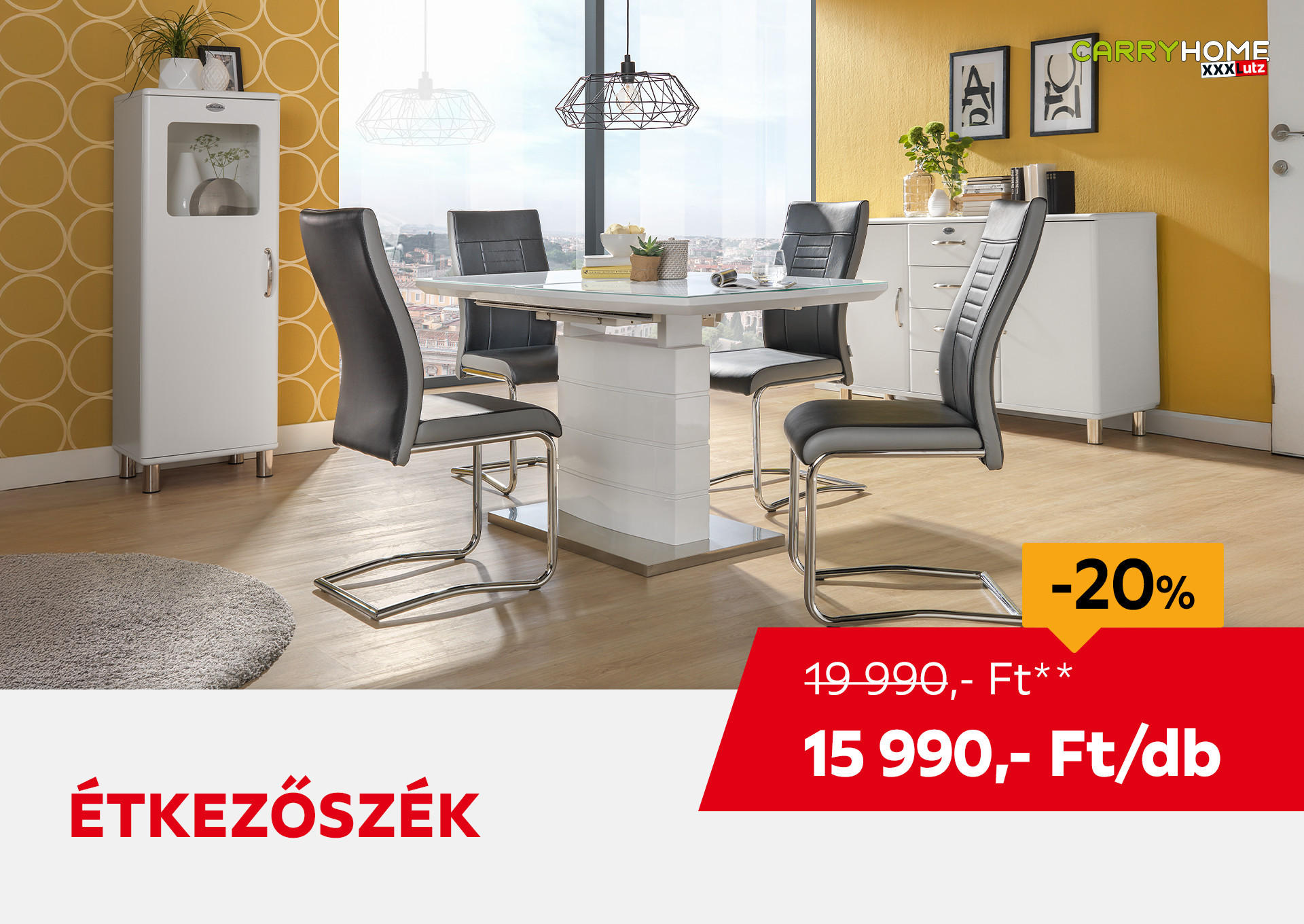 ÉTKEZŐSZÉK Kiemelt termék 19990 Ft.- helyett 15990 Ft.-