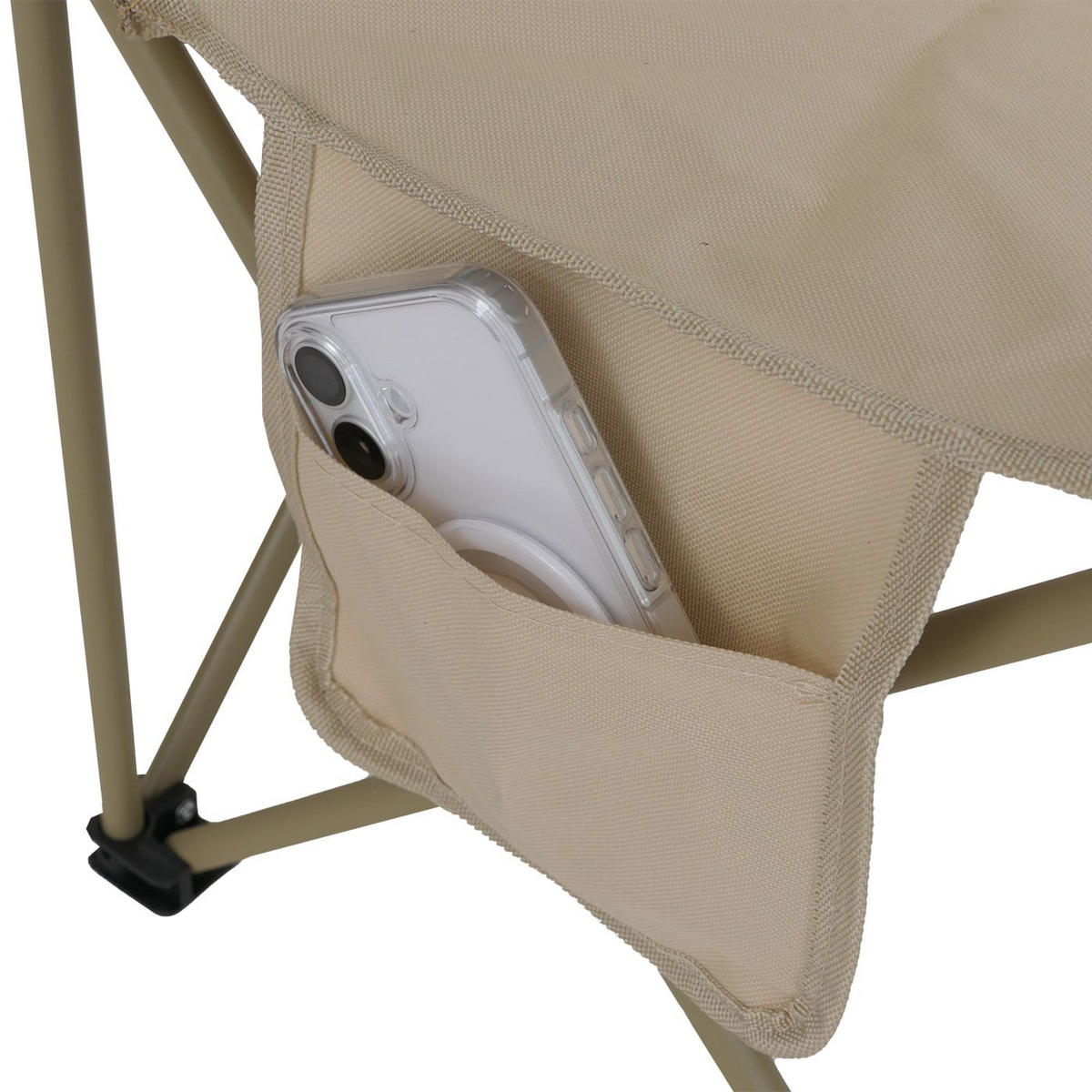 CAMPINGSET Cremeweiß - Creme, Metall (95/65/55cm) - MCW