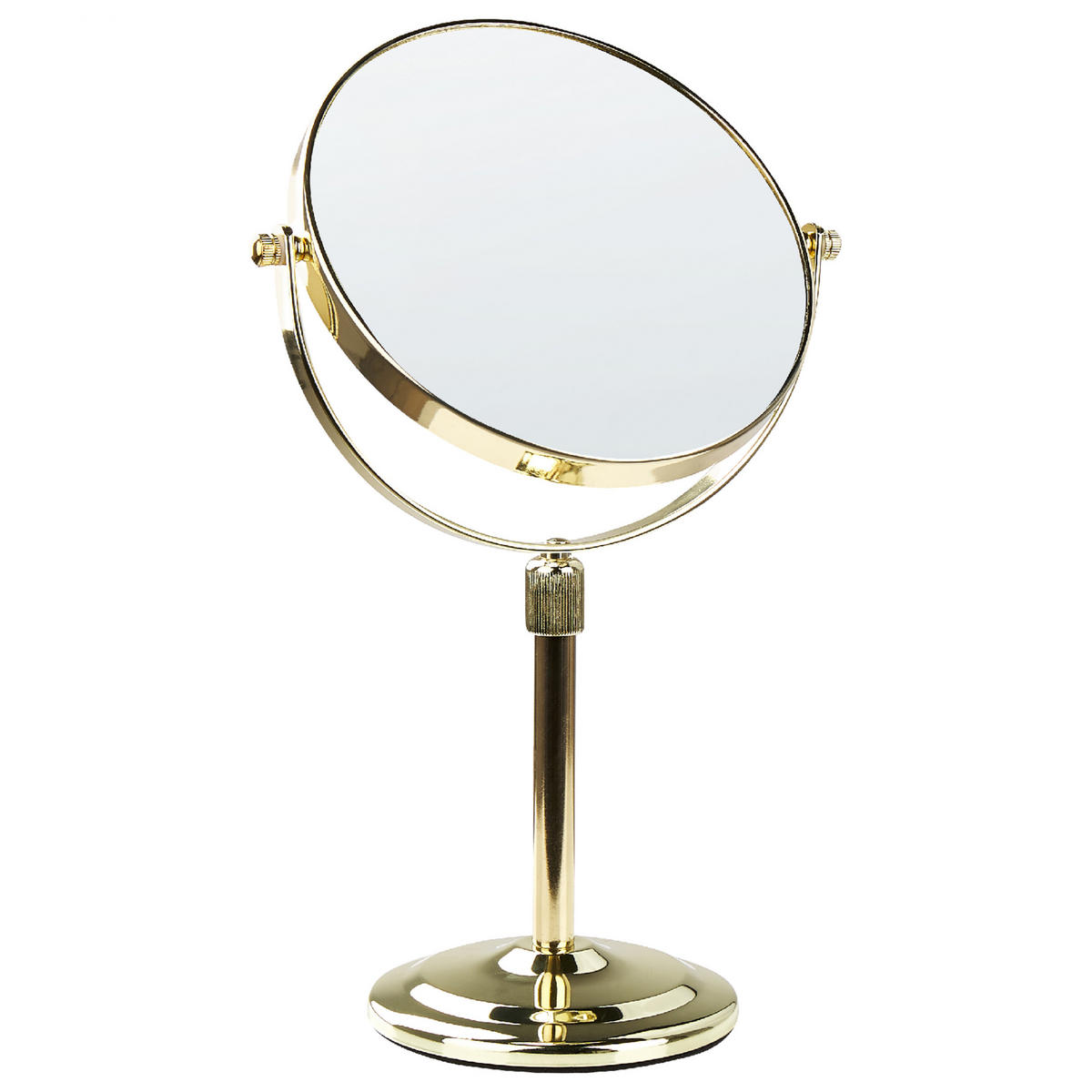 KOSMETIKSPIEGEL 20 cm Gold Aveyron - Goldfarben, Metall (13/38/20cm) - Beliani