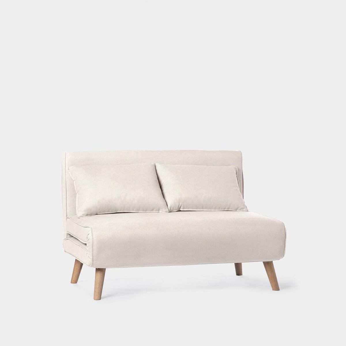 SCHLAFSOFA Noa Beige 121 cm x 83 cm - Beige, Textil (121/83/90cm) - Klast Home