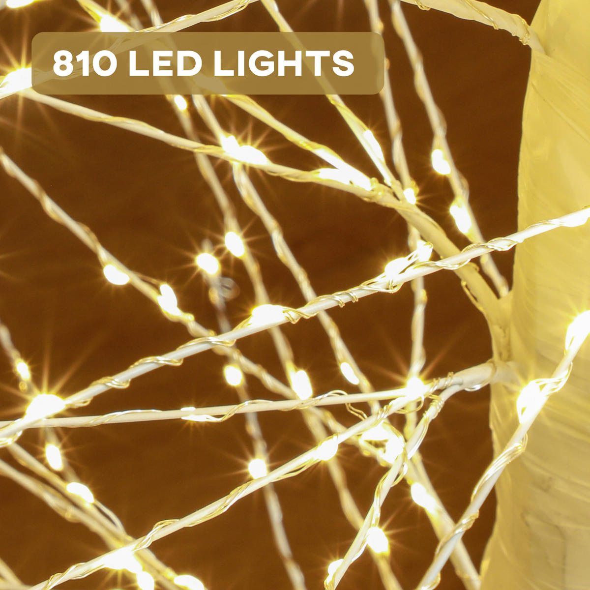 KUNSTTANNE mit LED-Beleuchtung, 180 cm hoher Weihnachtsbaum,Weiß - Weiß, Kunststoff (26/180/26cm) - HOMCOM