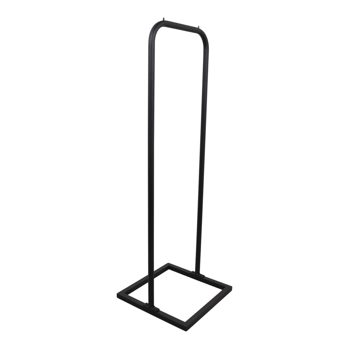 KLEIDERSTÄNDER Dressy Schwarz - Schwarz, Metall (40/120/40cm) - LOFT42