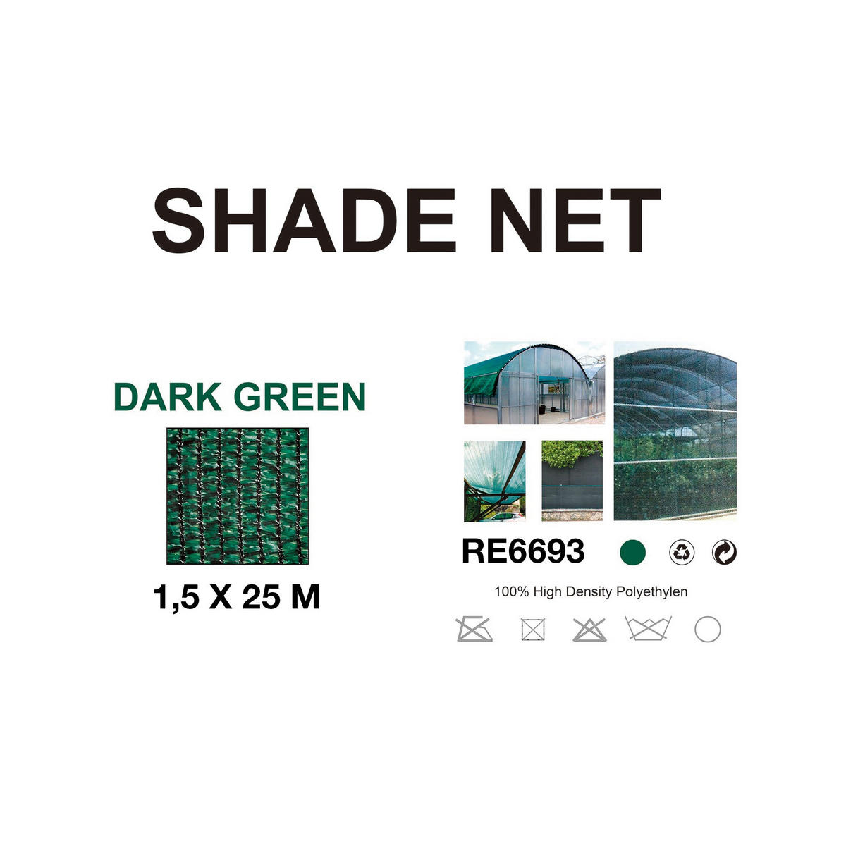 BALKONABDECKUNG Grün 5000/1/200 cm - Grün, Kunststoff (5000/200cm) - Mobili Rebecca