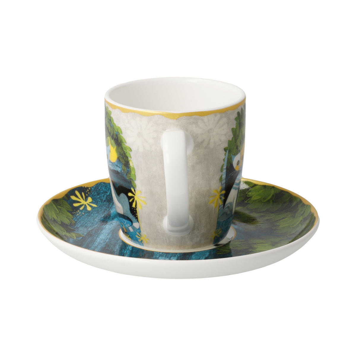 ESPRESSOTASSE Rosina Wachtmeister -Al chiaro di luna, Fine Bone China, 100 ml - Multicolor, Keramik (0.1L) - Goebel