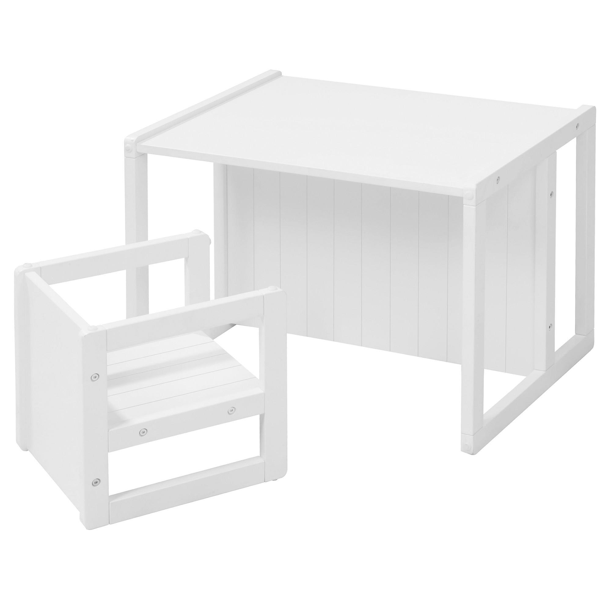 KINDERSITZGRUPPE - Weiß, Holzwerkstoff (57/30/44cm) - Roba