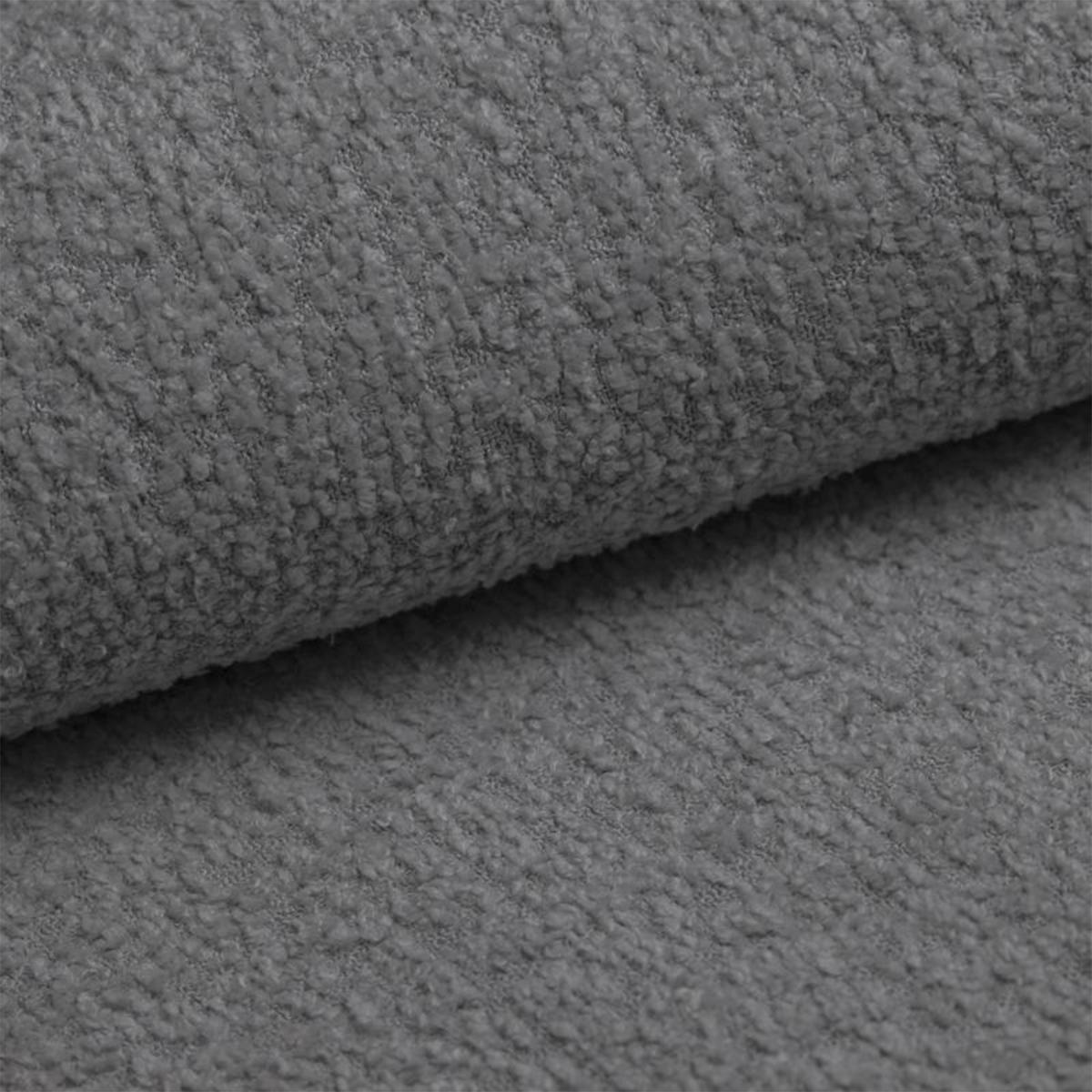 POLSTERBETT Menfi 120x200 cm, Grau - Dunkelgrau, Textil (120/200cm) - Fedve