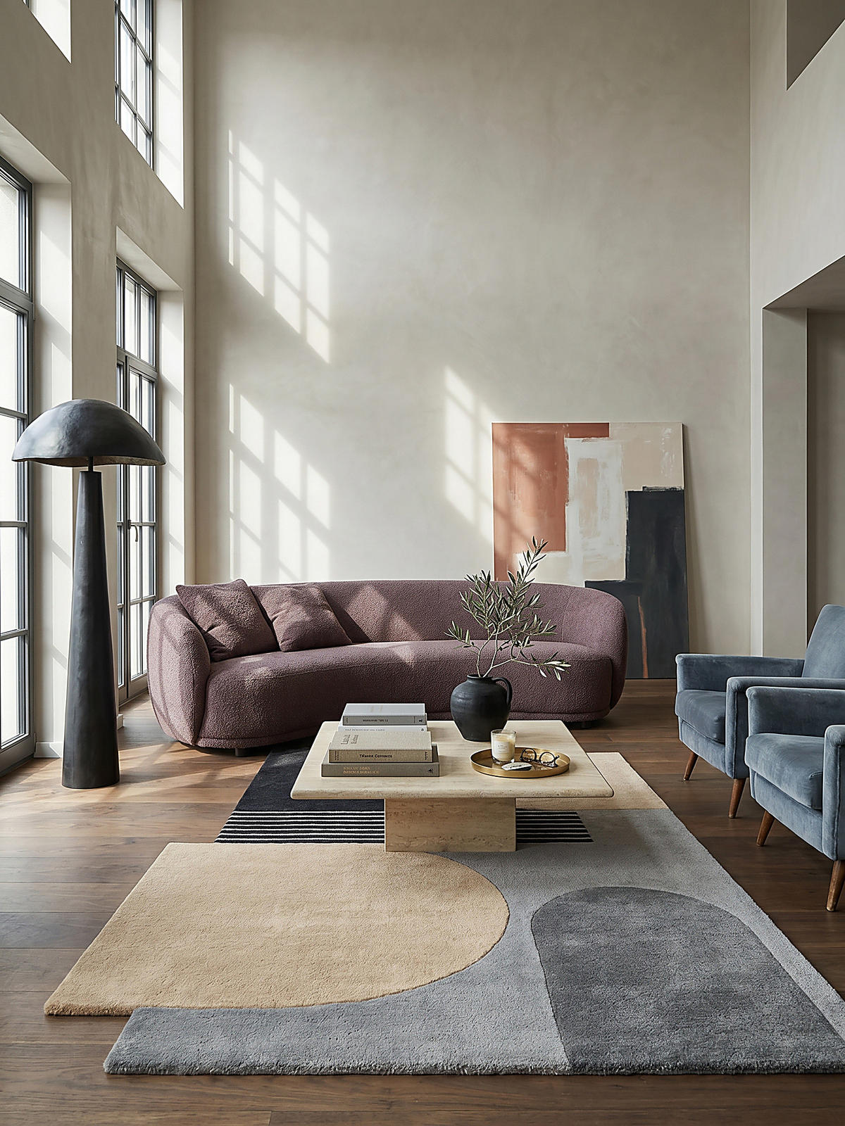 WOLLTEPPICH HALLEIN 200/290 cm - Grau, Textil (290/200cm) - KADIMA DESIGN