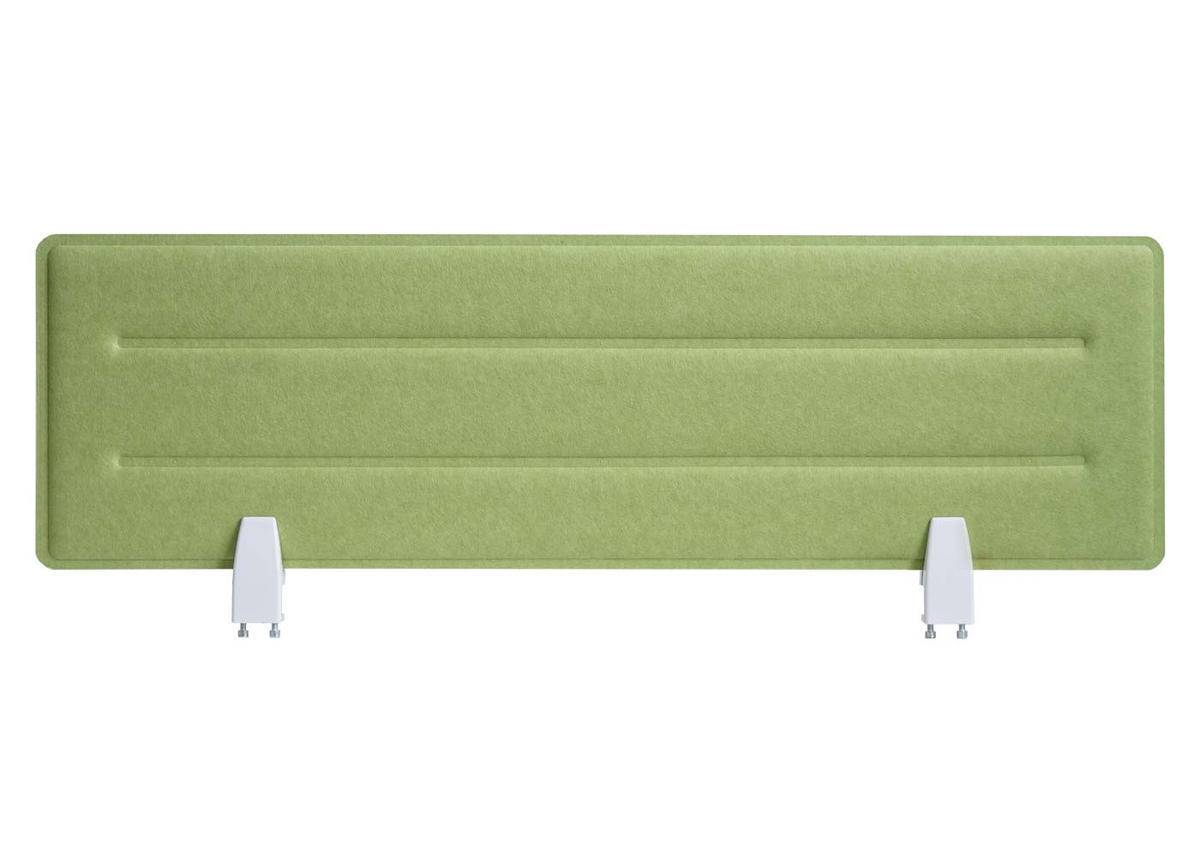 TISCHTRENNWAND Grün - Grün, Textil (100/30/1cm) - MCW
