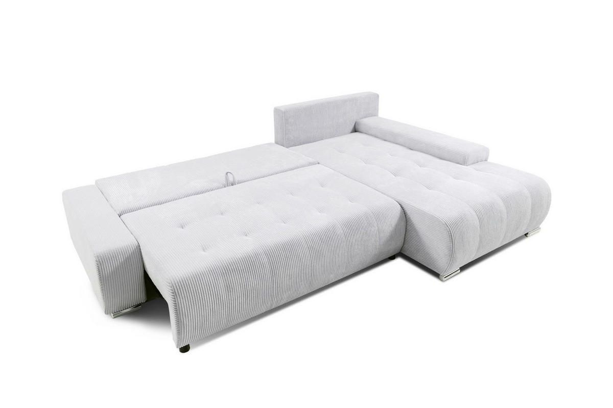 ECKSOFA Vogar In Poso - Dunkelgelb, Holzwerkstoff/Textil (265/185cm) - Fun Möbel