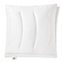 KOPFKISSEN MERINOWOLLE Schurwolle medium - Weiß, Naturmaterialien/Textil (70/90cm) - wolly