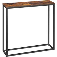 KONSOLENTISCH Braun Kleiner Ausstellungstisch - Braun, Holz (20/75/76cm) - Hoobro