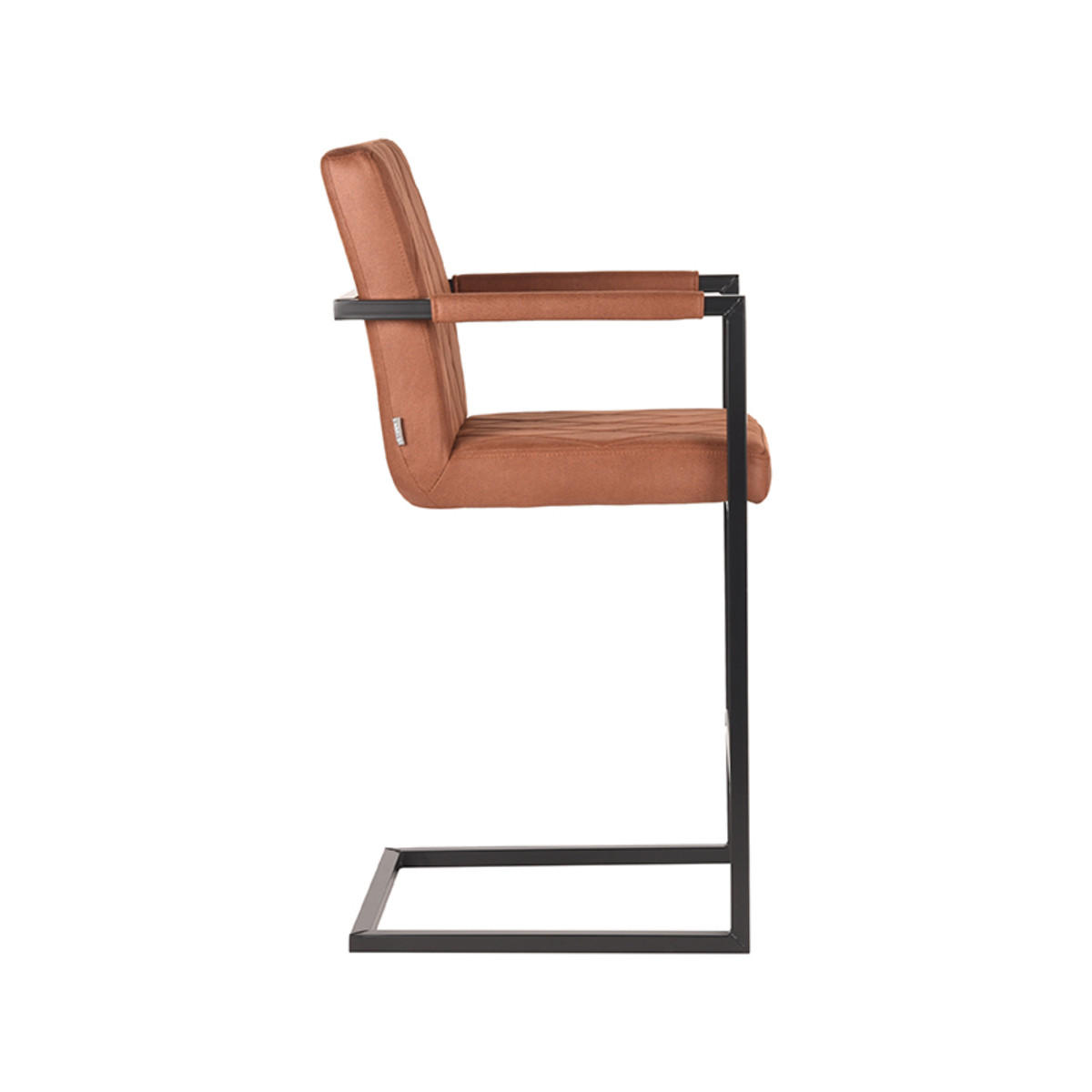 BARHOCKER Denmark Braun 62/50/103 cm 2er-Set - Braun, Textil (50/103/62cm) - LABEL51