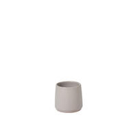 BLUMENTOPF RUND - Töpferei - Grau - XS - 2er set - Ø 15 cm - Grau, Keramik (15/13cm) - J-Line