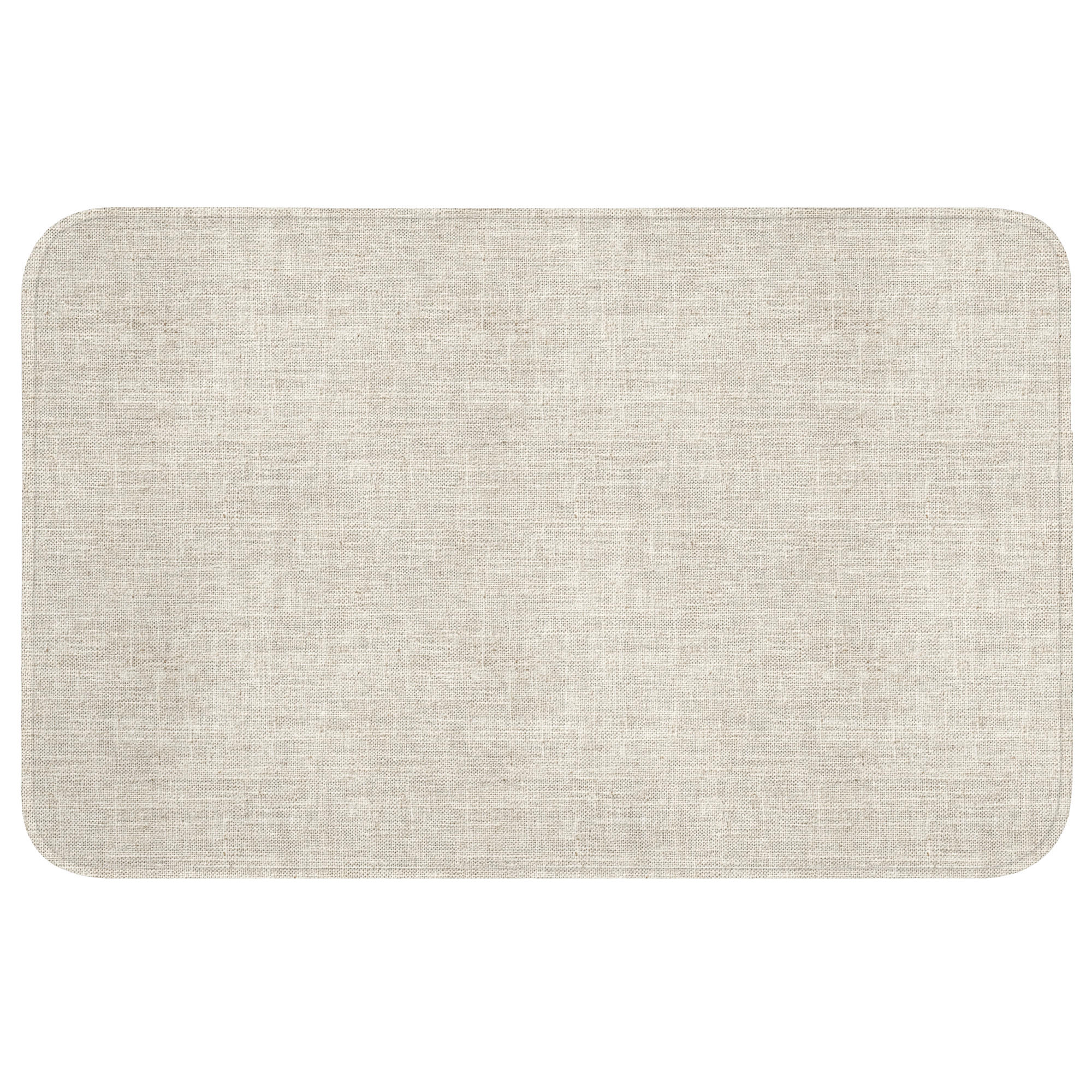 TEPIH ZA KUPAONICU Lan 80x50 cm - bež, tekstil/plastika (80/50cm) - OnlyWow