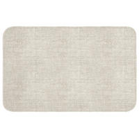 TEPIH ZA KUPAONICU Lan 80x50 cm - bež, tekstil/plastika (80/50cm) - OnlyWow