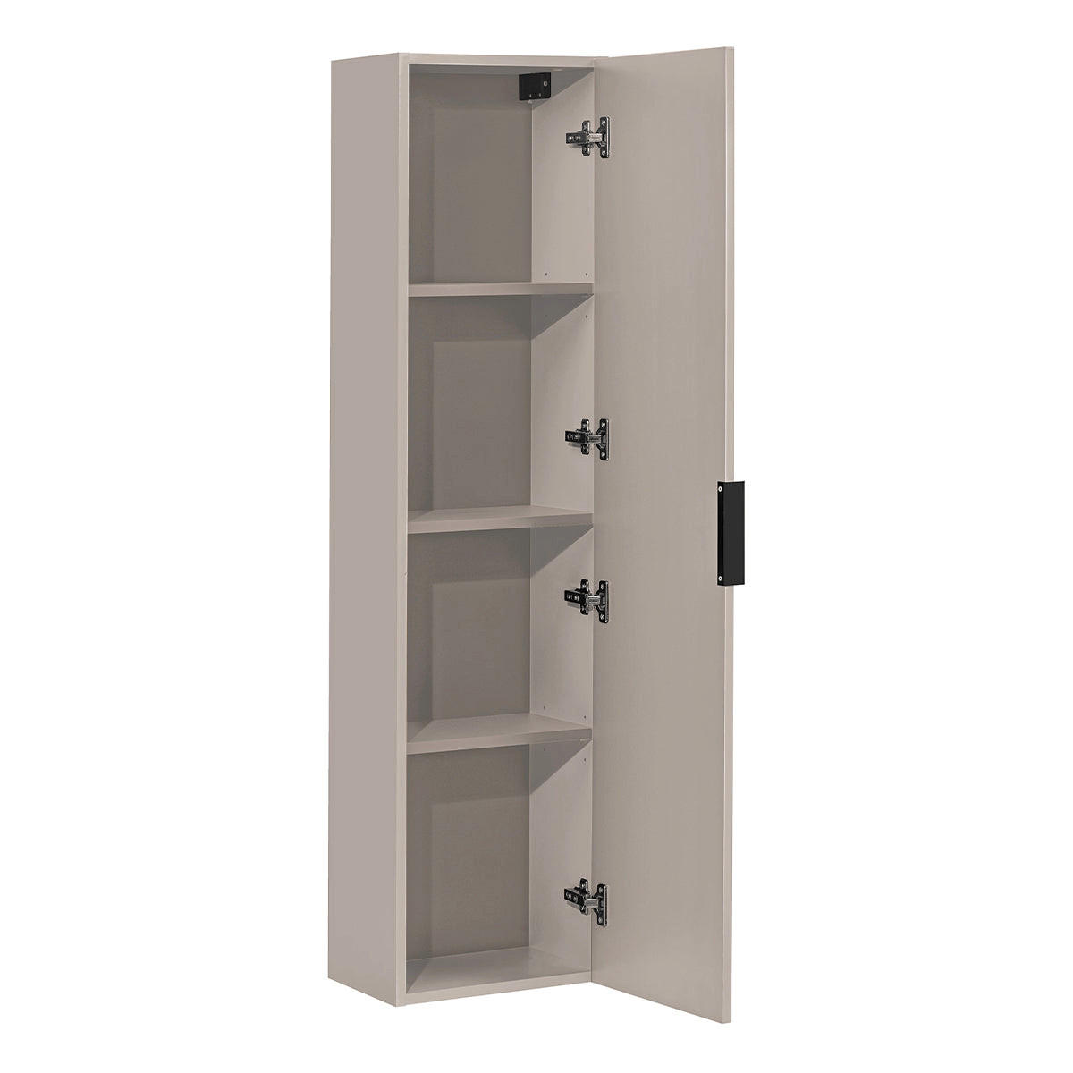 BADMÖBEL 120.4cm Adriel 2er-Set Beige - Beige, Holzwerkstoff (120.4/57/46cm) - Petits-meubles