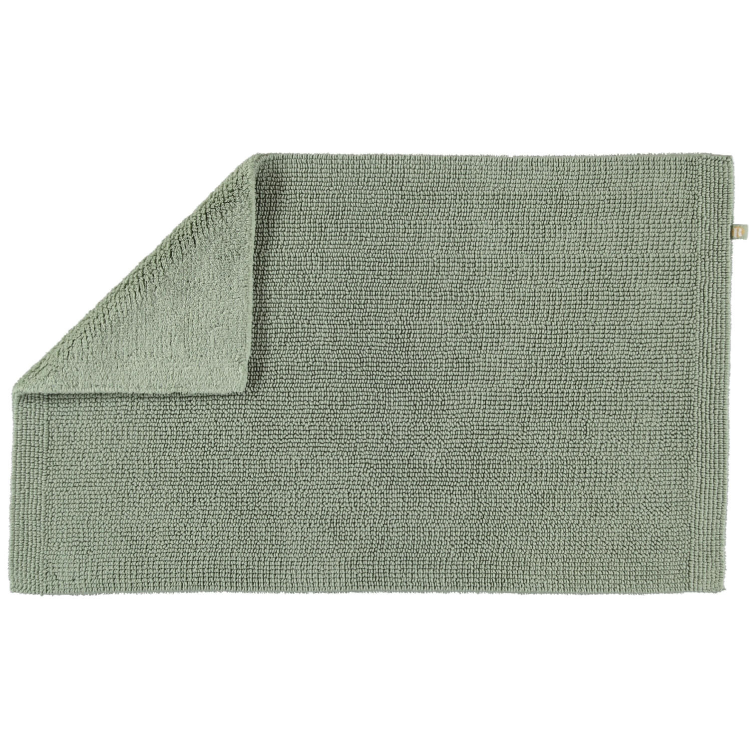 BADTEPPICHE PUR JADE - 90 - Grün, Textil (60/100cm) - Rhomtuft