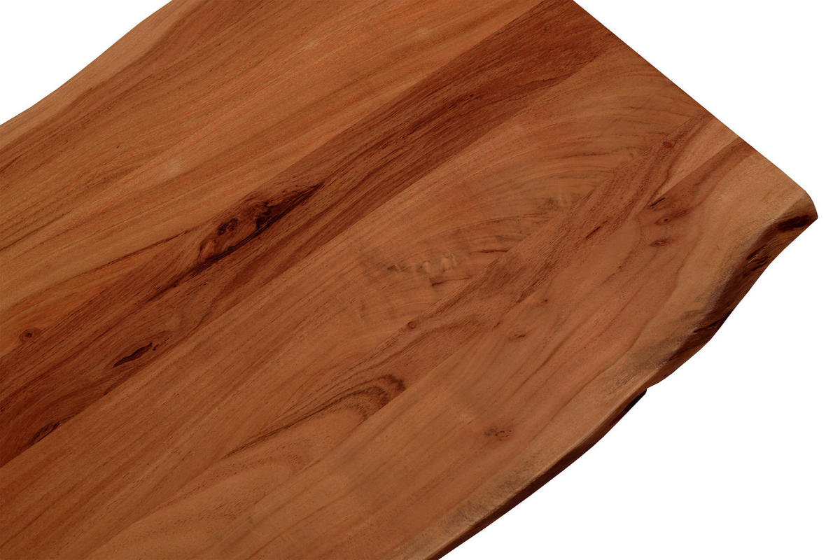 TISCHPLATTE NOAH - Braun/Akaziefarben, Akazienholz/Holz (280/3/100cm) - SAM