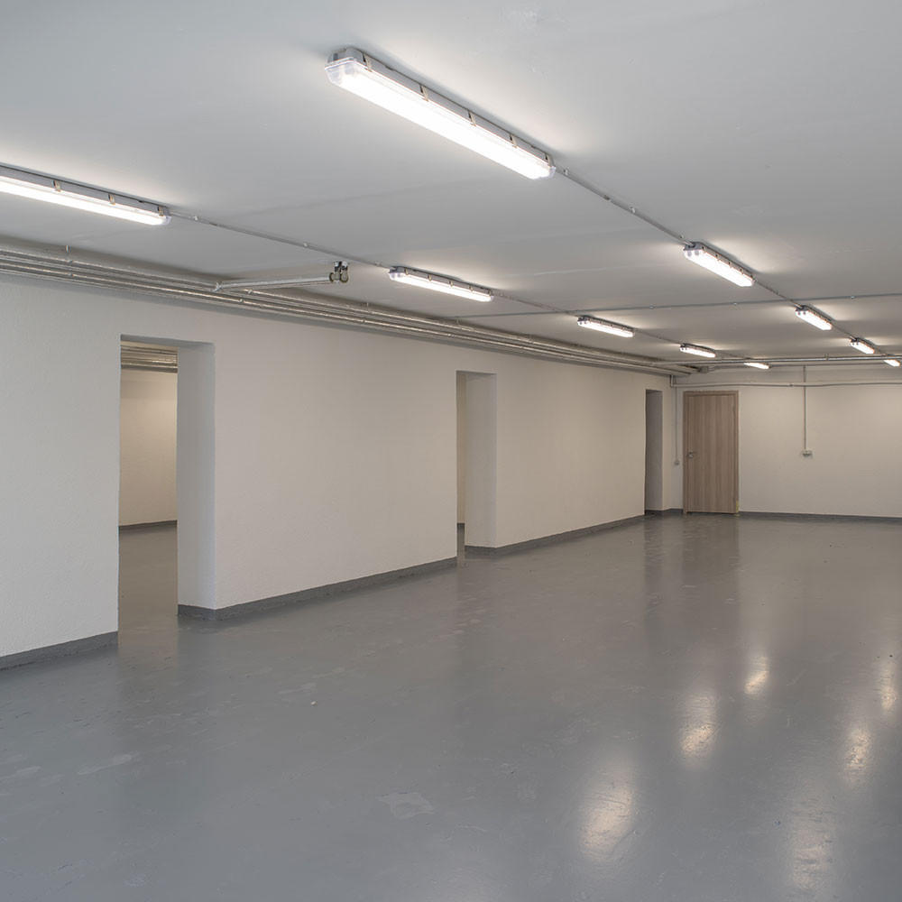 LED DECKENLEUCHTE Grau Metall 6er Set - Grau, Kunststoff (120/8.6/7cm)