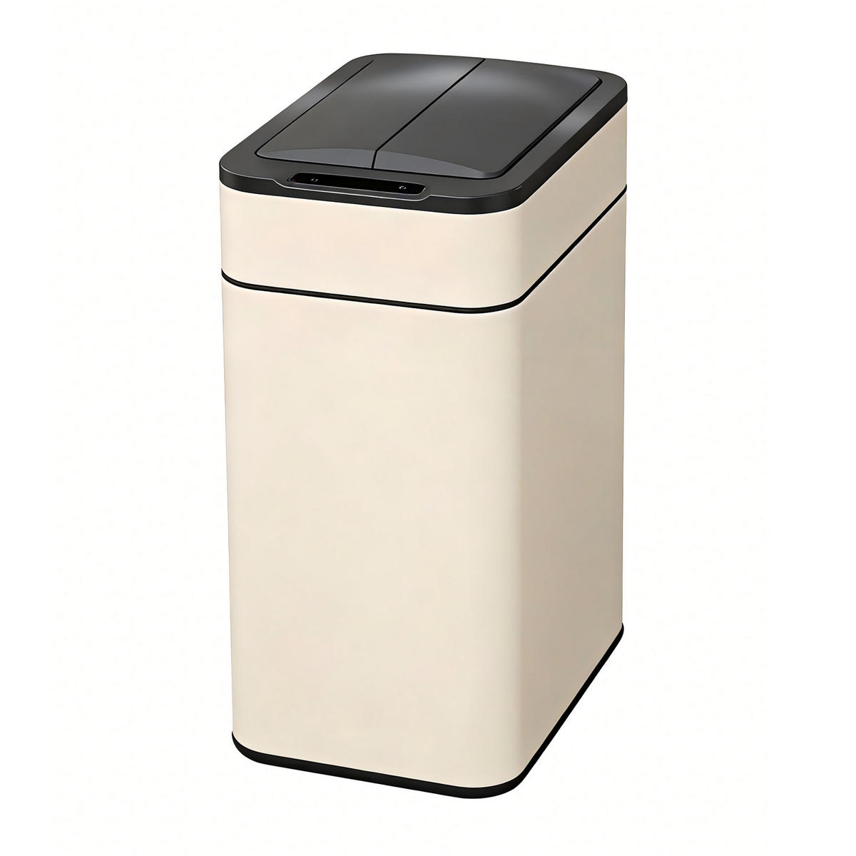 SENSORMÜLLEIMER SE50L Taupe - Taupe, Metall (27/54.5/40cm) - SVITA