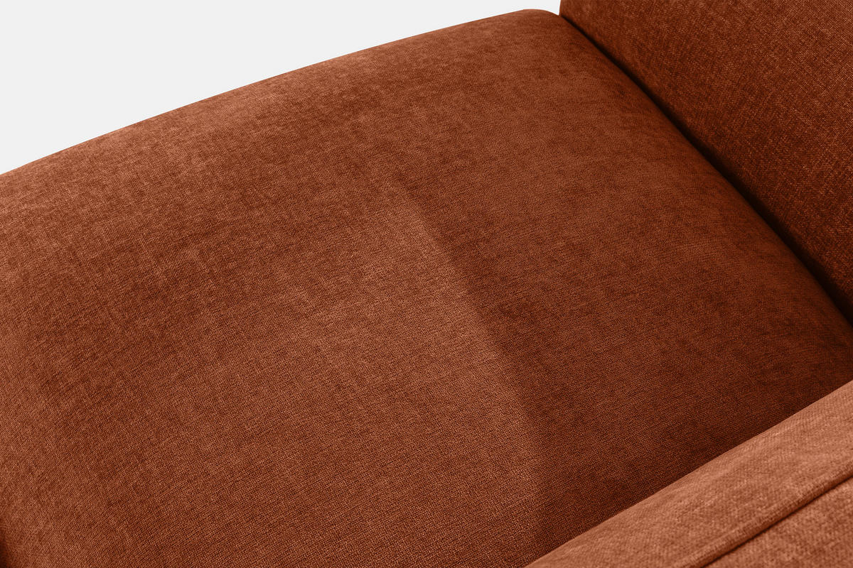 3-SITZER SOFA FUBBO, Rot - Rot, Holz/Holzwerkstoff (290/73/96cm) - KONSIMO®