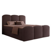 BOXBETT 140x200 VELIA Pflaumenbraun - Pflaume, Holzwerkstoff (140/200cm) - Compleo24