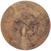 TISCHUNTERLAGE WOODEN, Kork/Kunststoff, natur, Ø 38 cm - Naturfarben, Holz (38cm) - Orion 