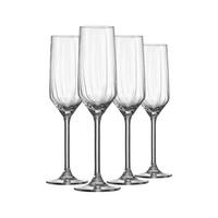 SEKTGLÄSER Jive transparent 220 ml 4er Set - Transparent, Glas (0.22L) - Ritzenhoff Breker