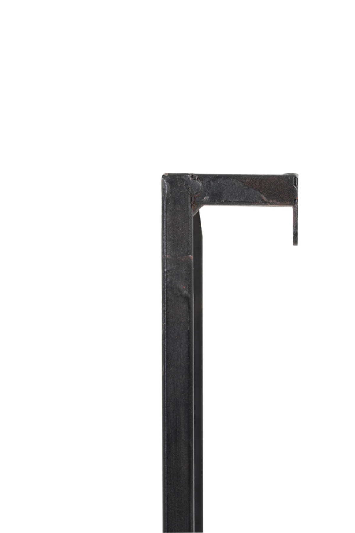 WANDREGAL Maddison Schwarz 100/15/24 cm - Schwarz, Metall (100/24/15cm) - Light & Living