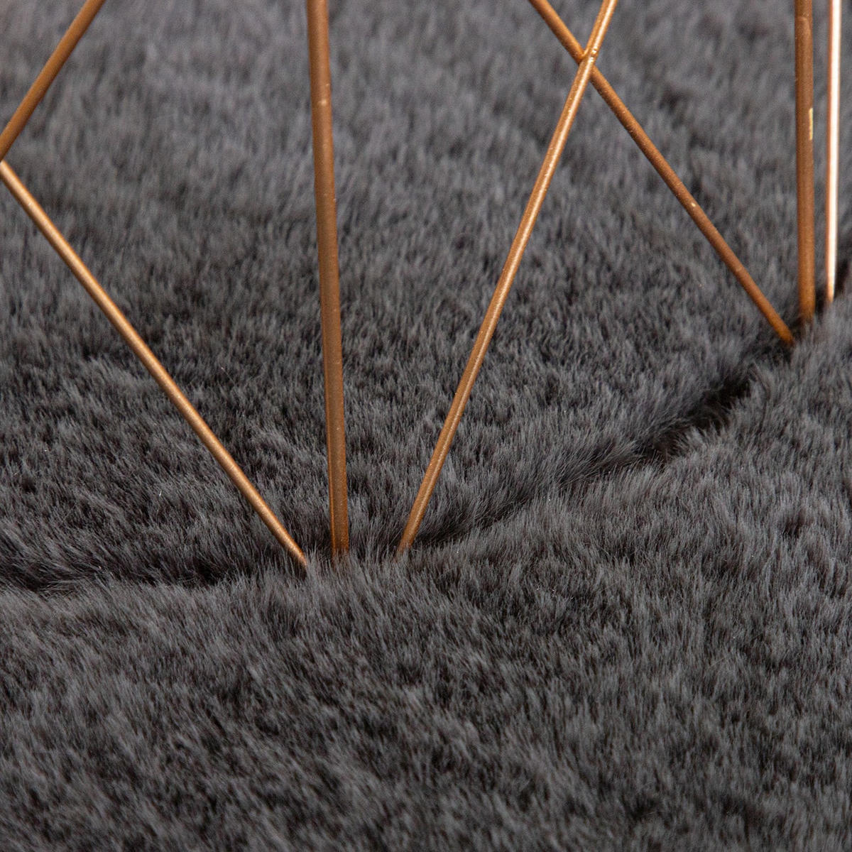 BADEMATTE 60/100 cm Comfy 340 - Anthrazit, Kunststoff (60/100cm) - Paco Home