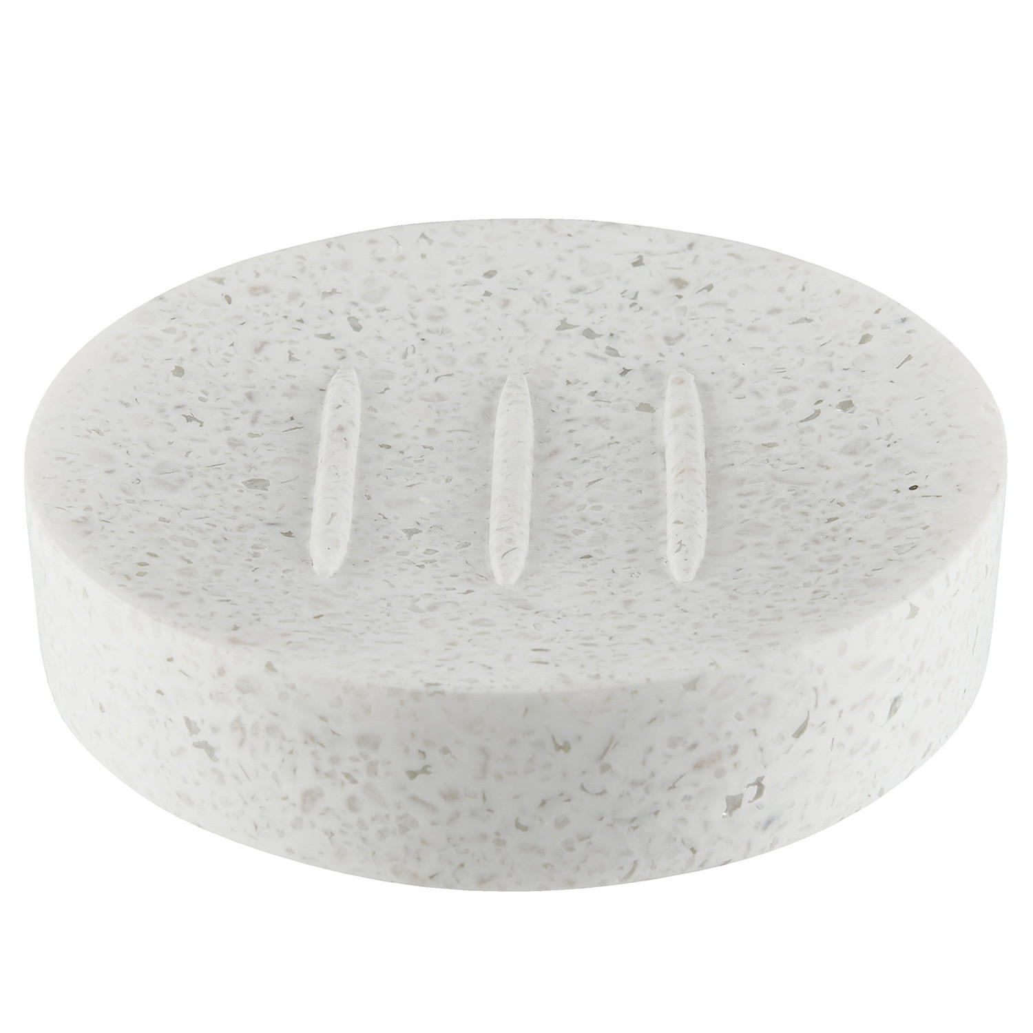 SEIFENSCHALE Samos - Weiß, Stein (11/2.5/11cm) - Butlers