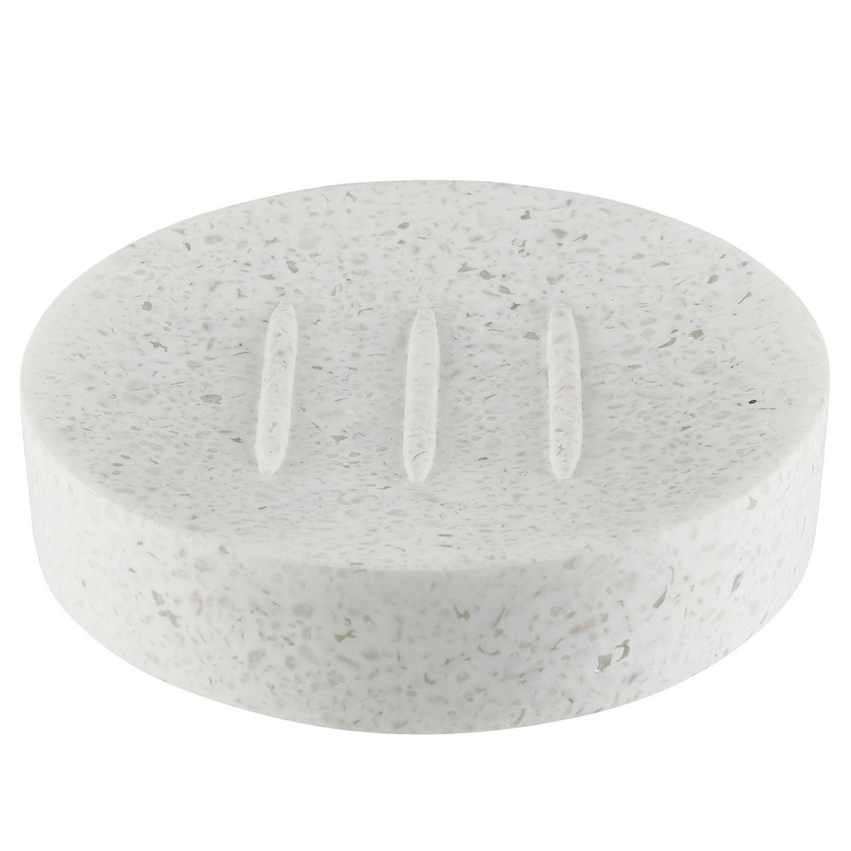 SEIFENSCHALE Samos - Weiß, Stein (11/2.5/11cm) - Butlers