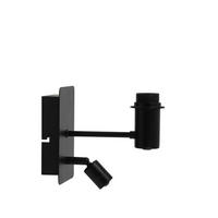 WANDLEUCHTE Montana Schwarz 20/11/18 cm - Schwarz, Metall (11/18/20cm) - Light & Living