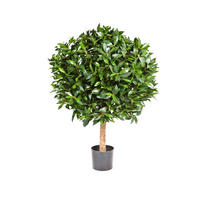 LORBEER Künstlicher Lorbeer - Rosa 95 cm - Grün, Kunststoff (95cm) - aplanta