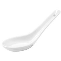AMUSE Gueule / Chinesischer Porzellanlöffel 13 cm Weiss - Weiß, Keramik (13cm) - Revol Porcelaine France