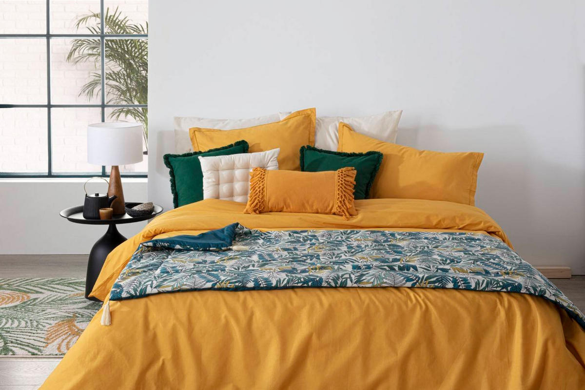 PLAID Peacock/Tropic 80/180 cm - Multicolor, Textil (80/180cm) - Atmosphera Createur d´interieur