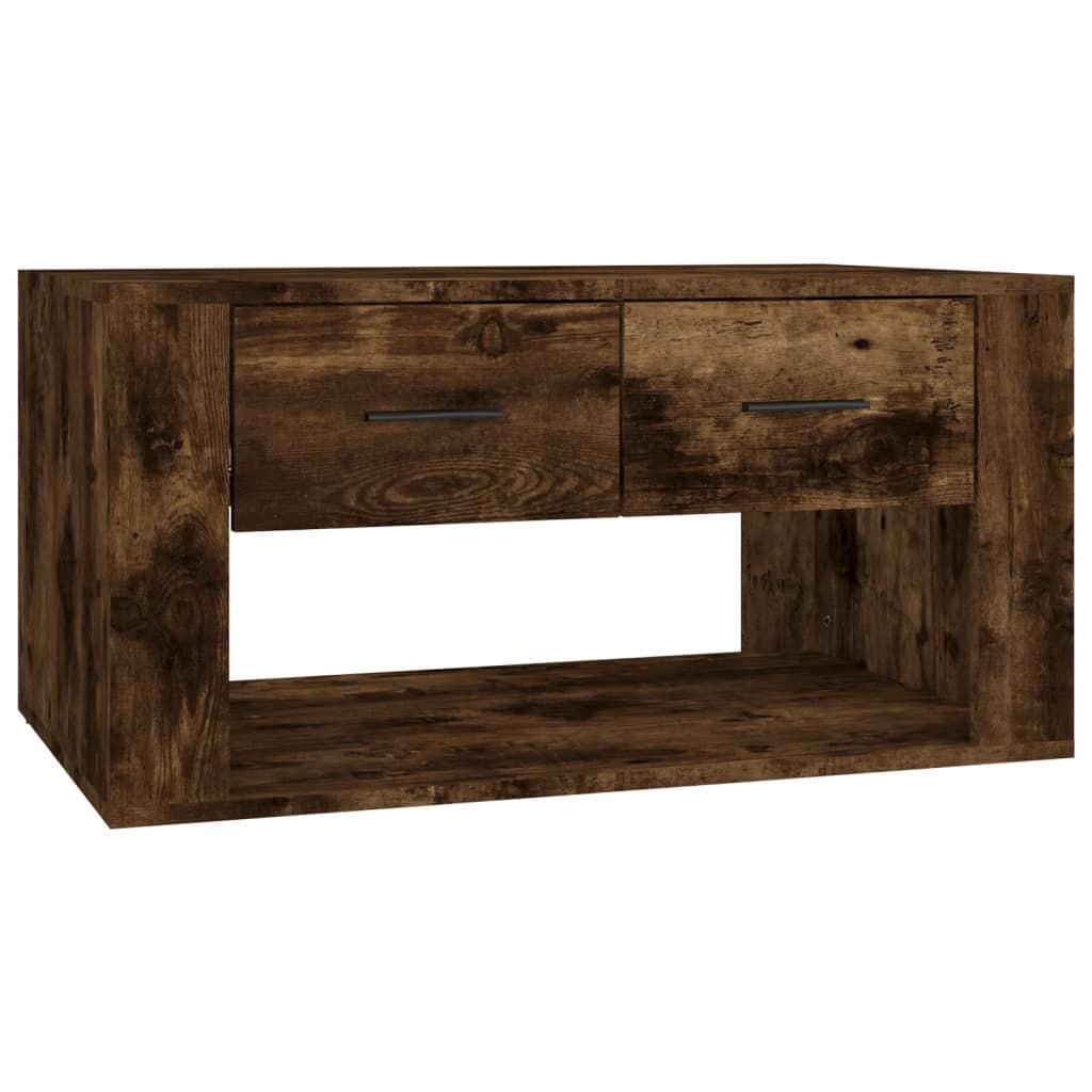 furnicato Couchtisch Dunkelbraun 80x40x50 cm