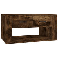 COUCHTISCH Räuchereiche 80x50x40 cm Holzwerkstoff - Braun, Holzwerkstoff (50/80/40cm) - furnicato