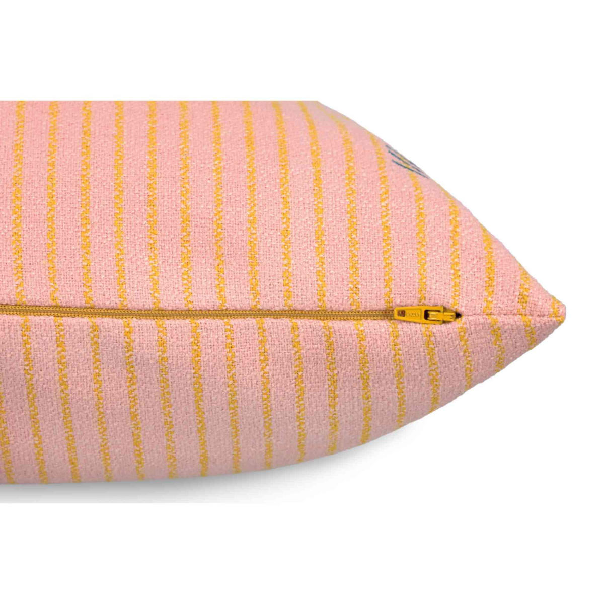 ZIERKISSENHÜLLE DEKOKISSENHÜLLE FUN STRIPE 2er Set - Rosa, Textil (38/38cm) - Esprit